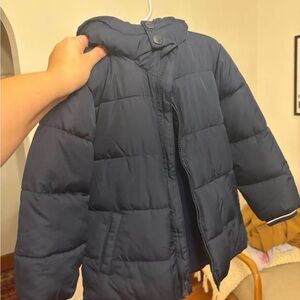 GAP Dark Blue Kids Puffer Jacket